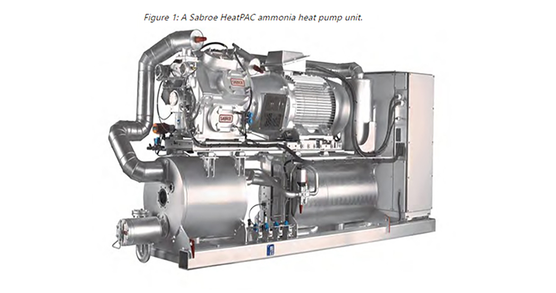 A heat pump product by Sabroe