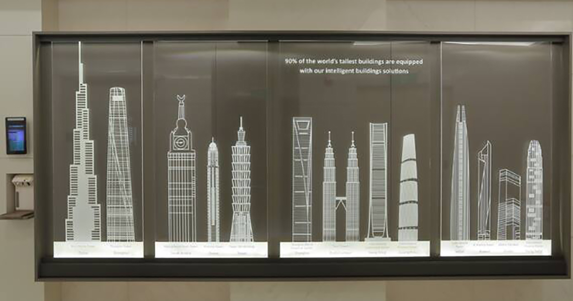 World's tallest building displayed in the gallery