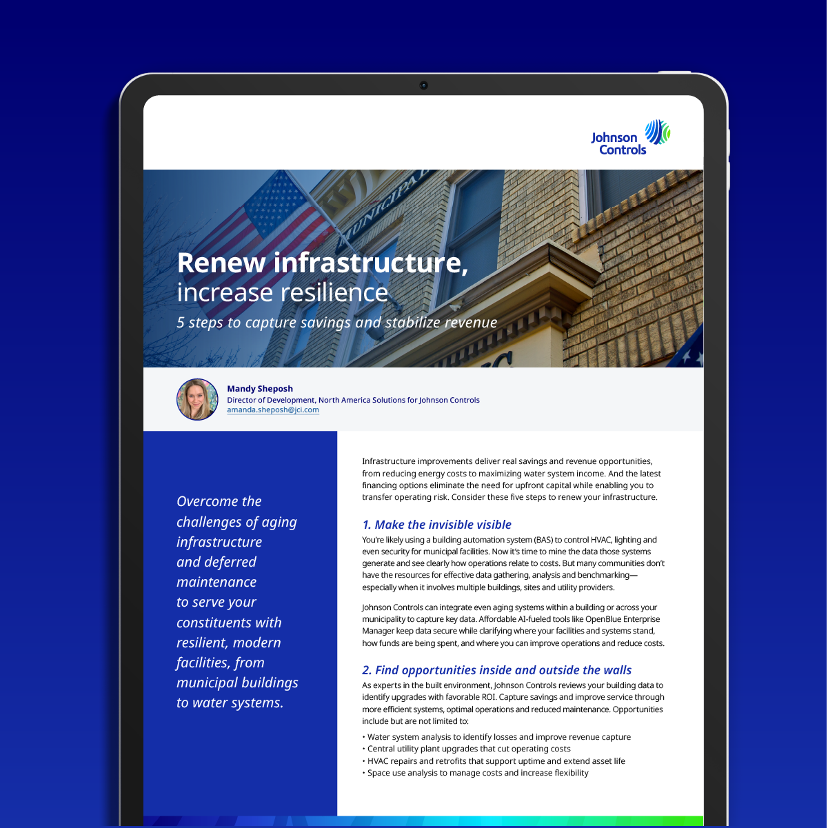 Serve your constituents with resilient, modern facilities 